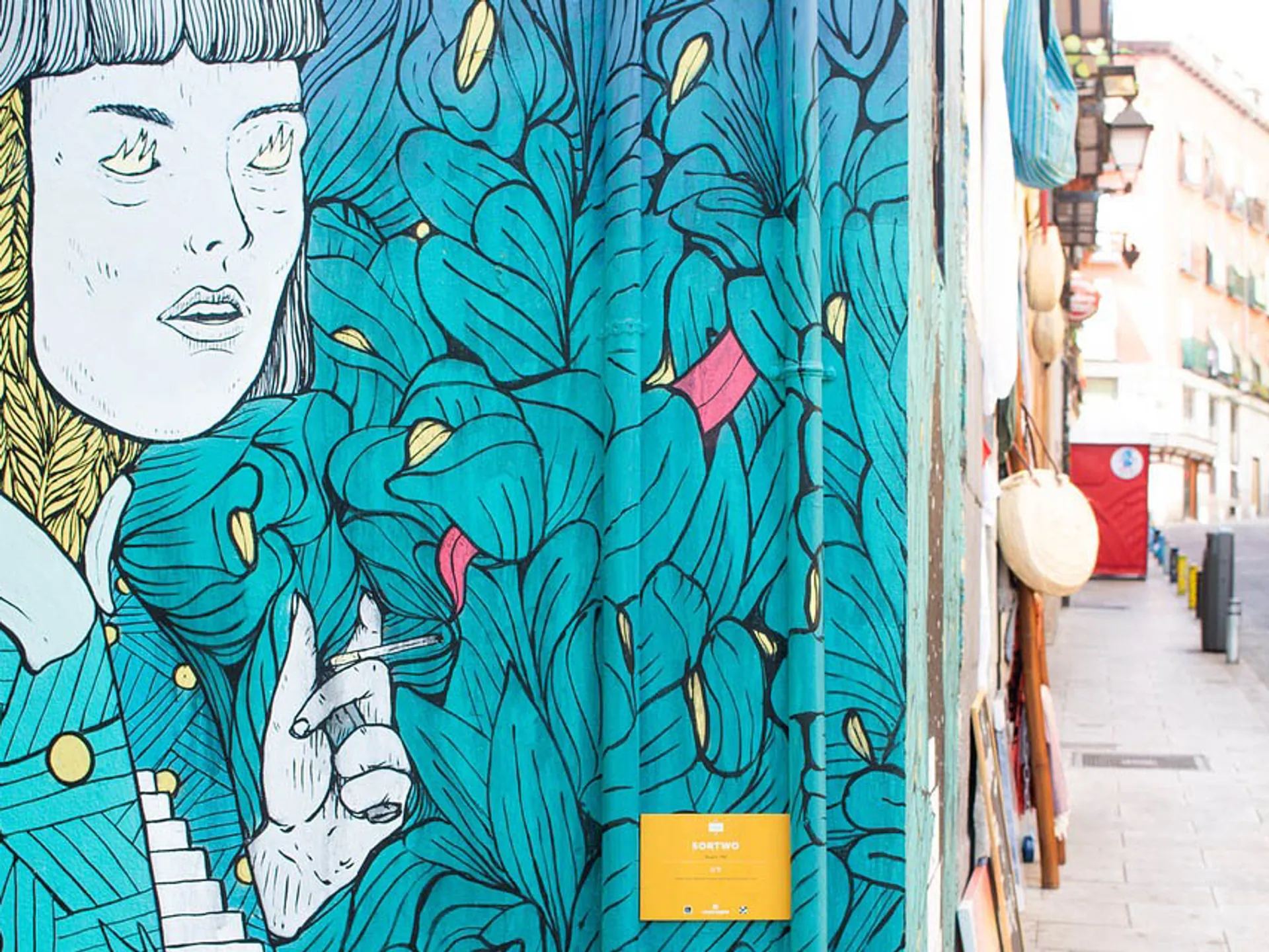 Arte Urbano en Lavapiés - Plaza de Lavapiés - Qué ver en Madrid - Guía de Viajes Madrid - Buendía