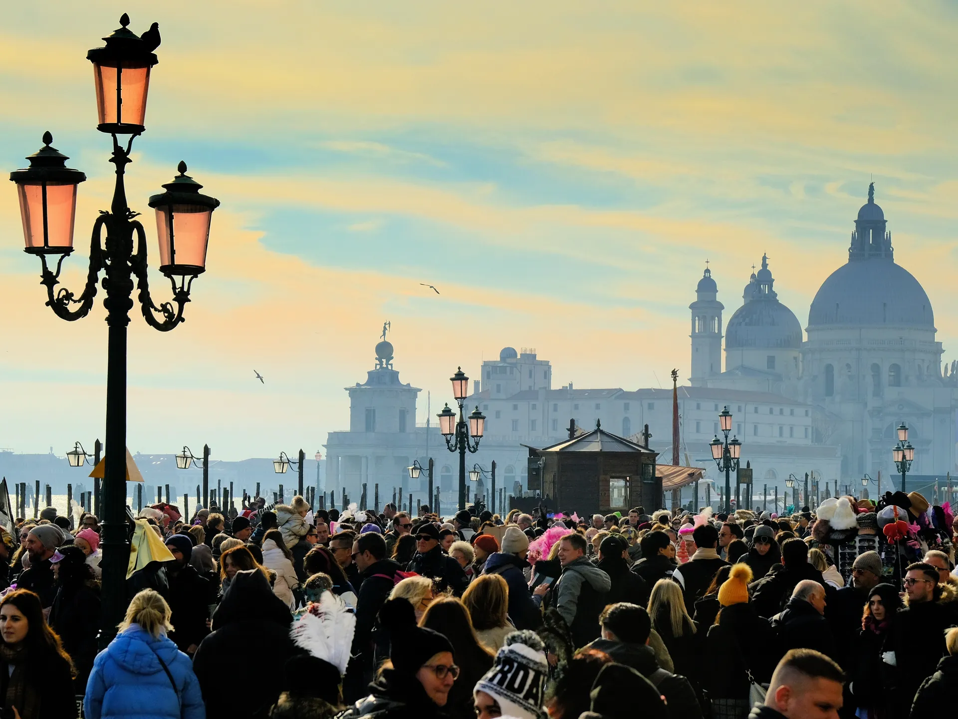 Turistas en Venecia