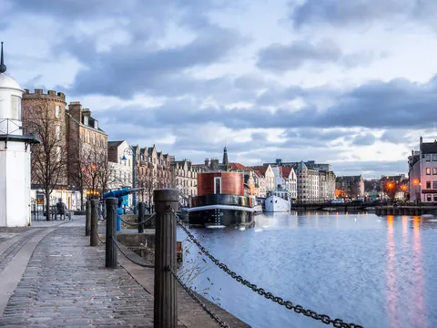 Free tour de Leith, The Shore y Trainspotting