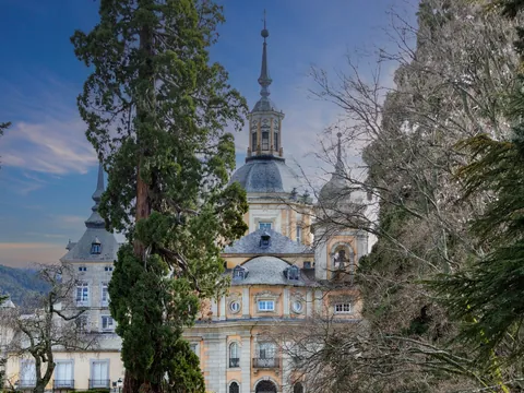 Cúpulas y torres del Palacio de la Granja