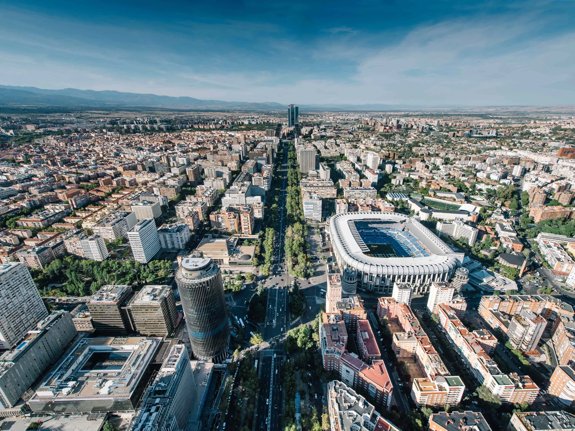 Panorámica de Madrid-Madrid en cifras_guías de viaje Buendía Tours