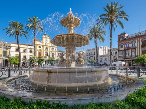 Plaza Espana Merida con Guia