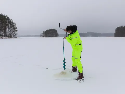 Excursión de pesca en el hielo