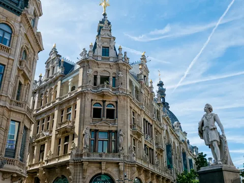 Edificio en la Calle Meir, Amberes, Bélgica