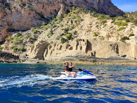 excursión Moto Agua Ibiza Atlantis Sant Antoni