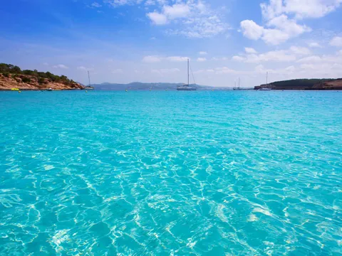paseo en barco Playas Cuevas Ibiza