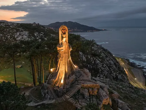 free tour atardecer Baiona