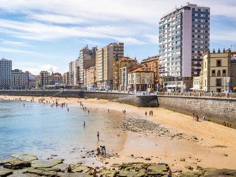 Playa de San Lorenzo de Gijón