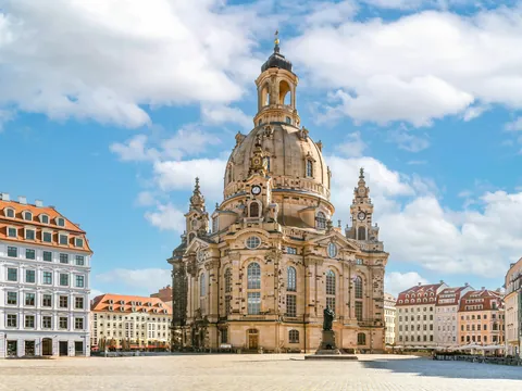 Frauenkirche, Dresde Sajonia Alemania. Excursión a Dresde con buendía