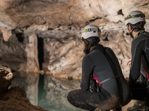 Espeleologia Cueva Acuatica Molino Valle Ason Cantabria