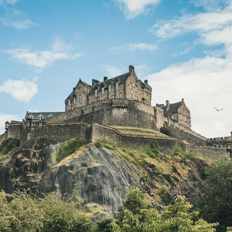 Vista del Castillo de Edimburgo - Castillo de Edimburgo - Qué ver en Edimburgo - Guía de Viajes Edimburgo - Buendía Tours