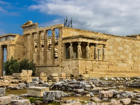 visita guiada Acropolis Antigua Atenas visita en español Erecteion Grecia