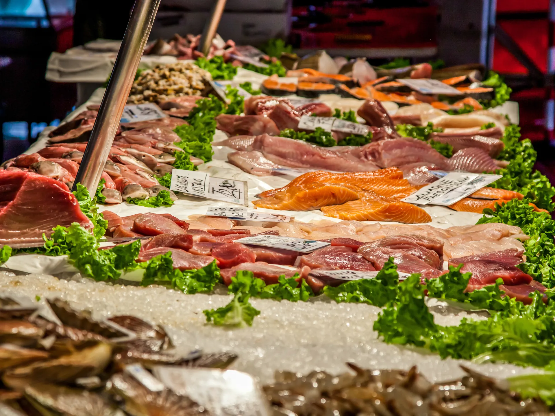 Mercado de Rialto en Venecia