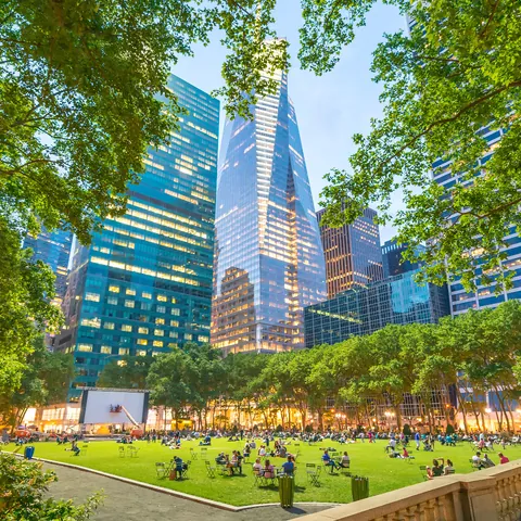 Vista de Bryant Park - Bryant Park - Qué ver en Nueva York - Guía de Viajes Nueva York - Buendía Tours
