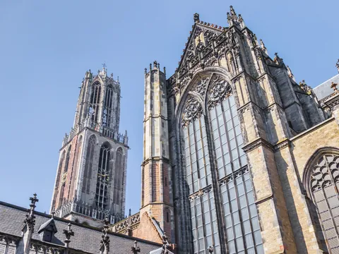Catedral Dom y torre Dom Domtoren Utrecht, Países Bajos