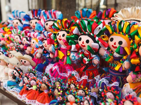 Muñecas Mexicanas excursión Tlaquepaque desde Guadalajara