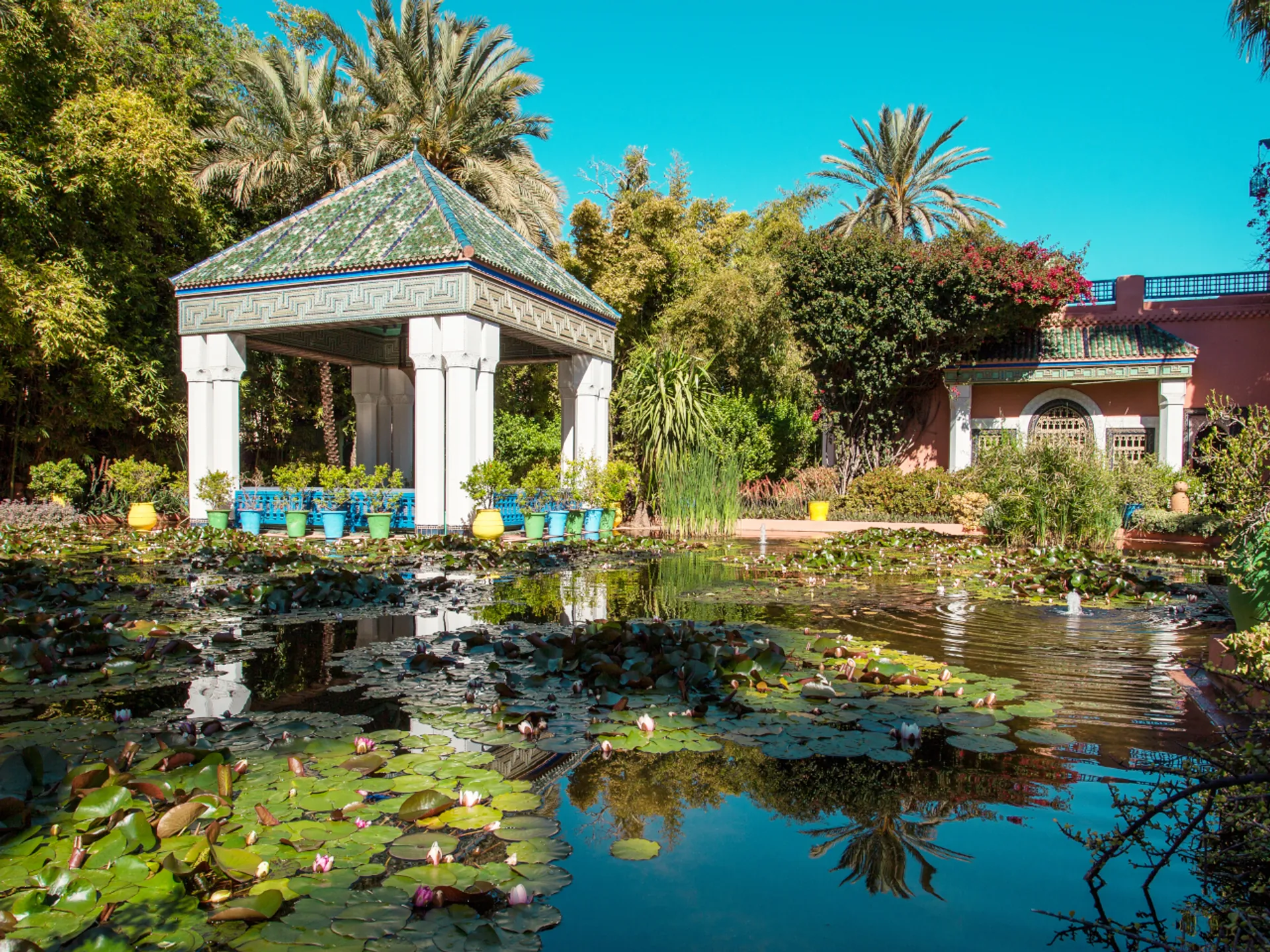 Jardines de Marrakech - Los Jardines de Marrakech - Qué ver en Marrakech - Guía de Viajes Marrakech - Buendía