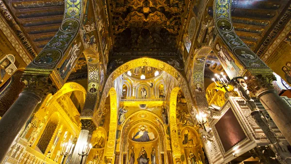 visita guiada Interior Capilla Palatina Palermo