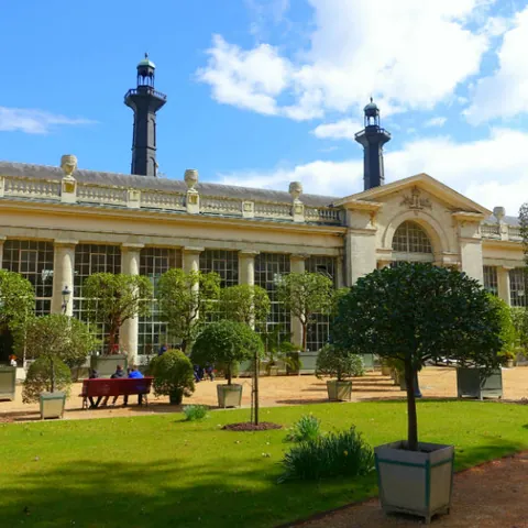 Jardín del Palacio de Laeken en Bruselas