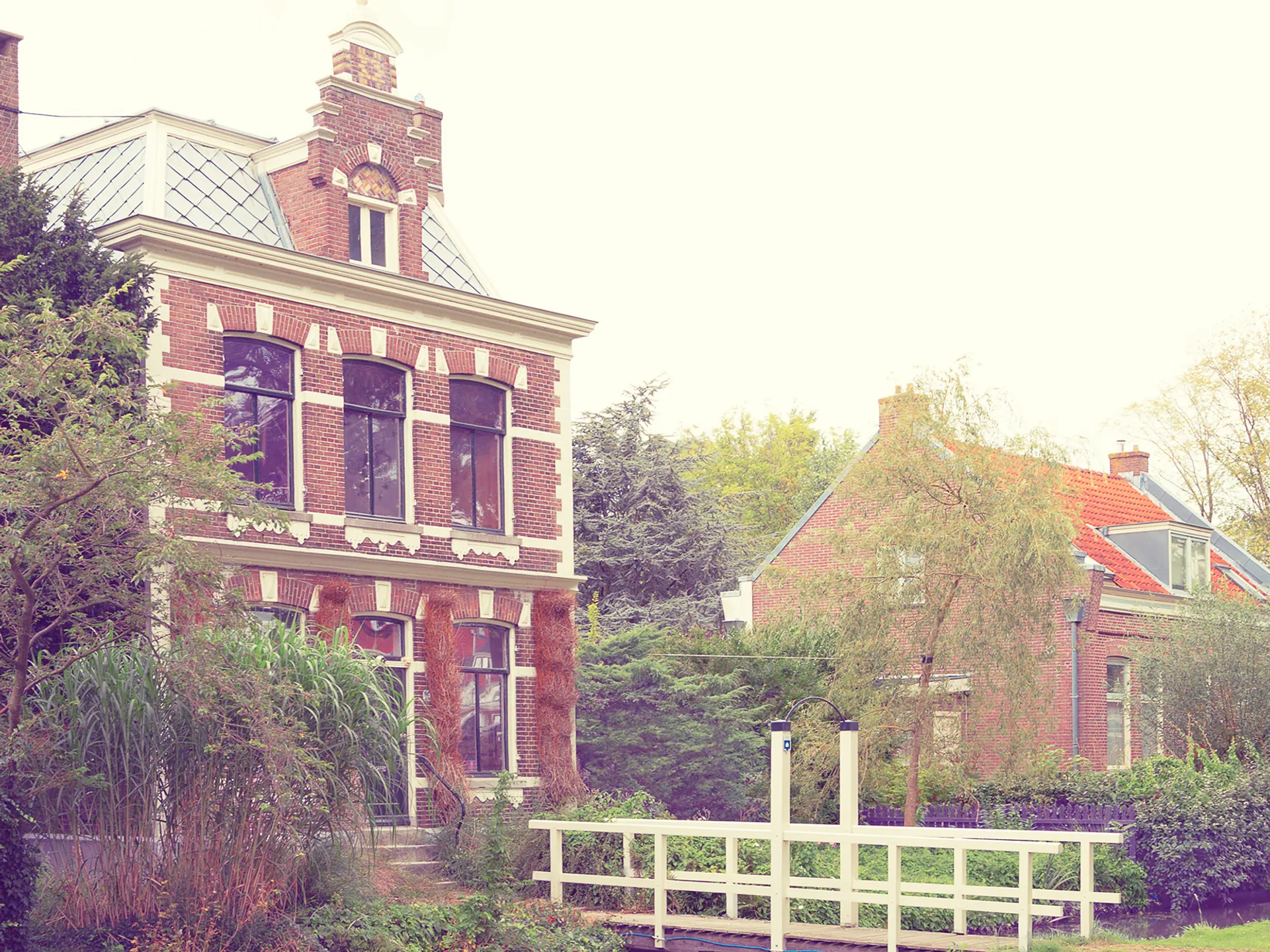 Casas tradicionales en Schellingwoude