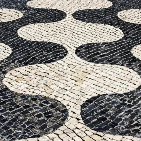 Detalle de la Calçada Portuguesa