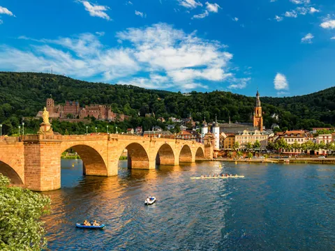 Puente Viejo Karl Theodor excursión Heidelberg desde Frankfurt en Tren en español