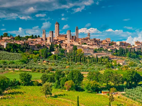 tour Siena San Gimignano Monteriggioni Chianti desde Florencia excursión Transporte visita guiada Tosscana Italia