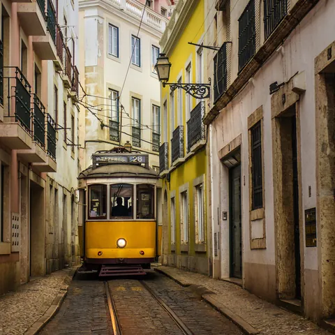 Tranvía 28 de Lisboa- guía de viaje de Lisboa- Buendía Tours