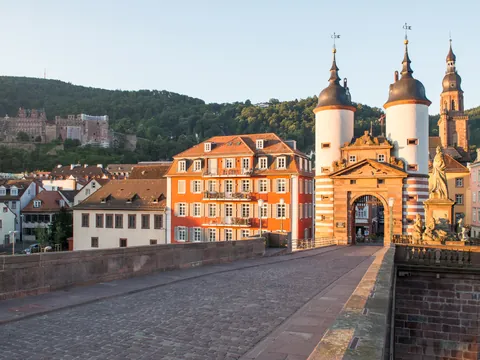 Puente Viejo -Alte Brucke- de Heidelberg, uno de los puntos que veremos en el tour a pie por Heidelberg.