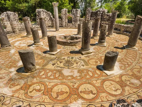 excursión Parque Arqueologico Butrinto Saranda en español Albania