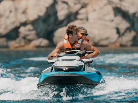 Ruta Moto Agua Andratx Parque natural Dragonera alquiler Jetski excursión Moto Agua Mallorca Baleares