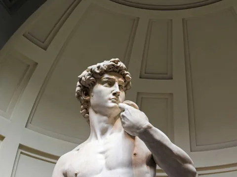 Su obra más destacada es la de Miguel Ángel, en concreto el David (1504).