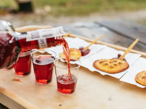 Degustación de queso oscypek y licor tradicional en Zakopane, Polonia