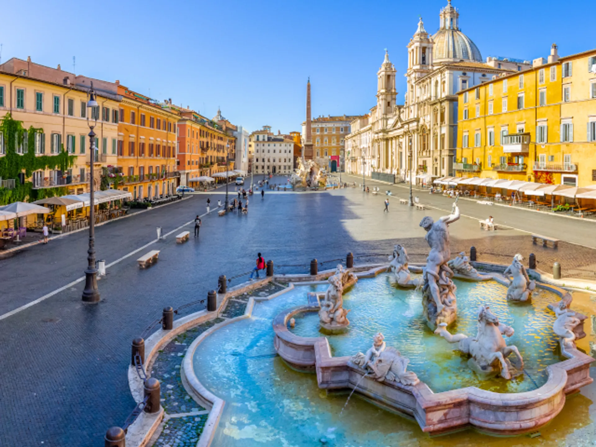 Vista de la Plaza Navona - Piazza Navona - Guía de Viaje Roma - Buendía Tours