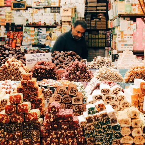 Imagen detalle del Gran Bazar de Estambul
