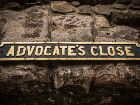 La zona de Adovocate´s Close en la Royal Mile de Edimburgo