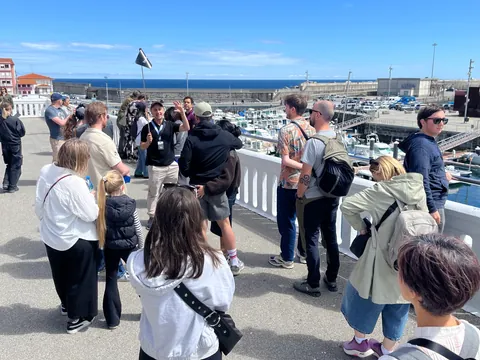 visitando Bermeo con buendía excursión