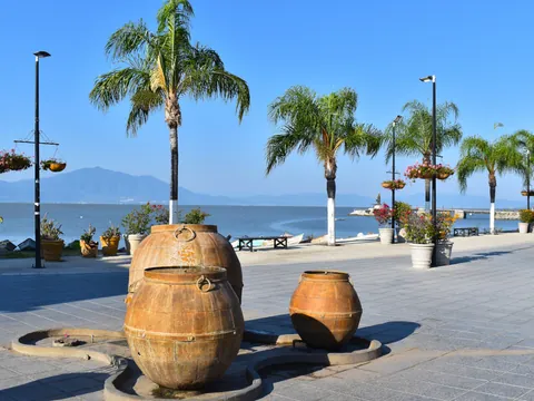 Malecon Chapala México excursión desde Guadalajara