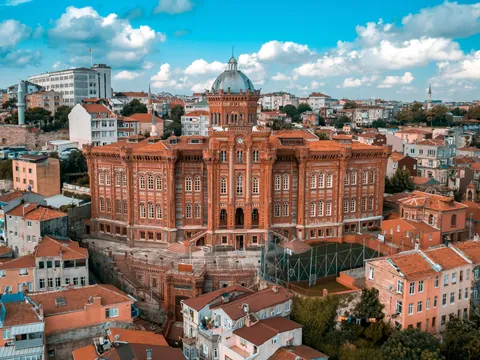 Escuela griega ortodoxa de Fener en Estambul, Turquía