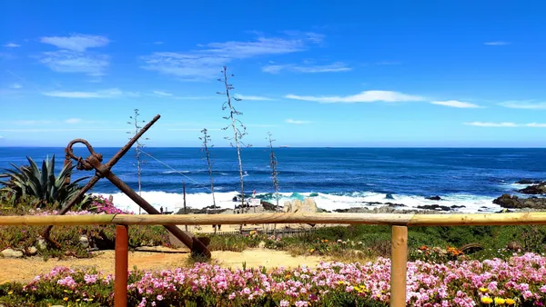 Playa en Isla Negra, a algo más de 100 km al suroeste de Santiago de Chile.