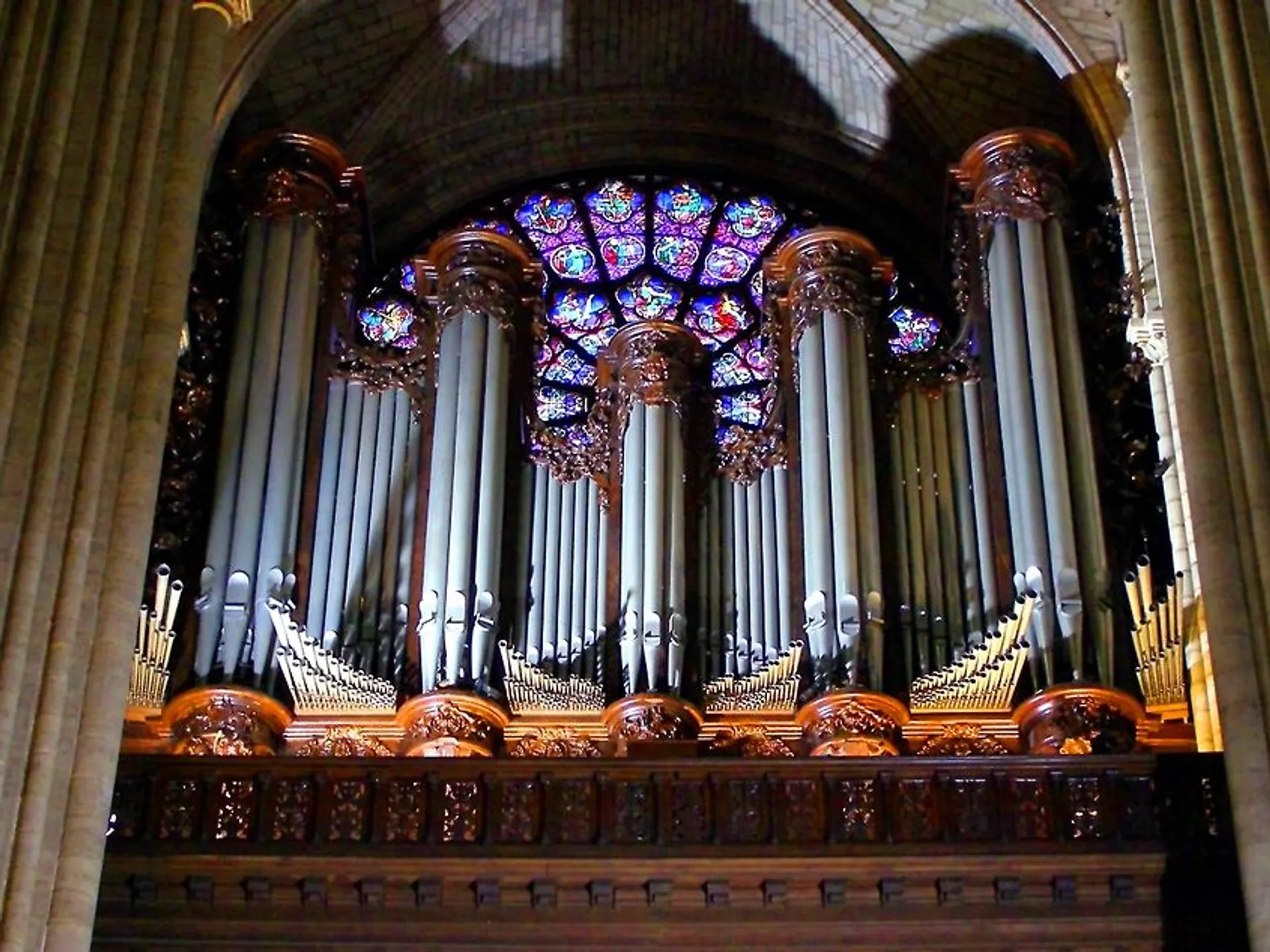 Órgano de la Catedral de Notre Dame-  Guía de viaje de París- Buendía Tours