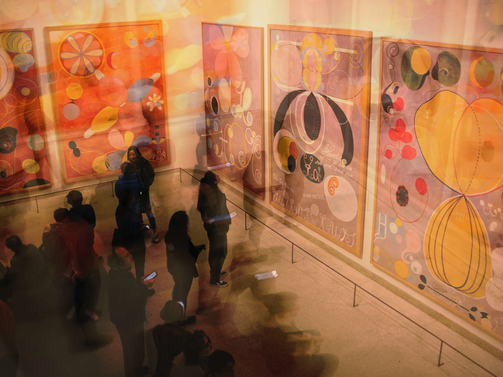 Sala del interior del Museo Guggenheim - Museo Guggenheim de Nueva York - Museos de Nueva York - Qué ver en Nueva York - Guía de Viajes Nueva York - Buendía Tours