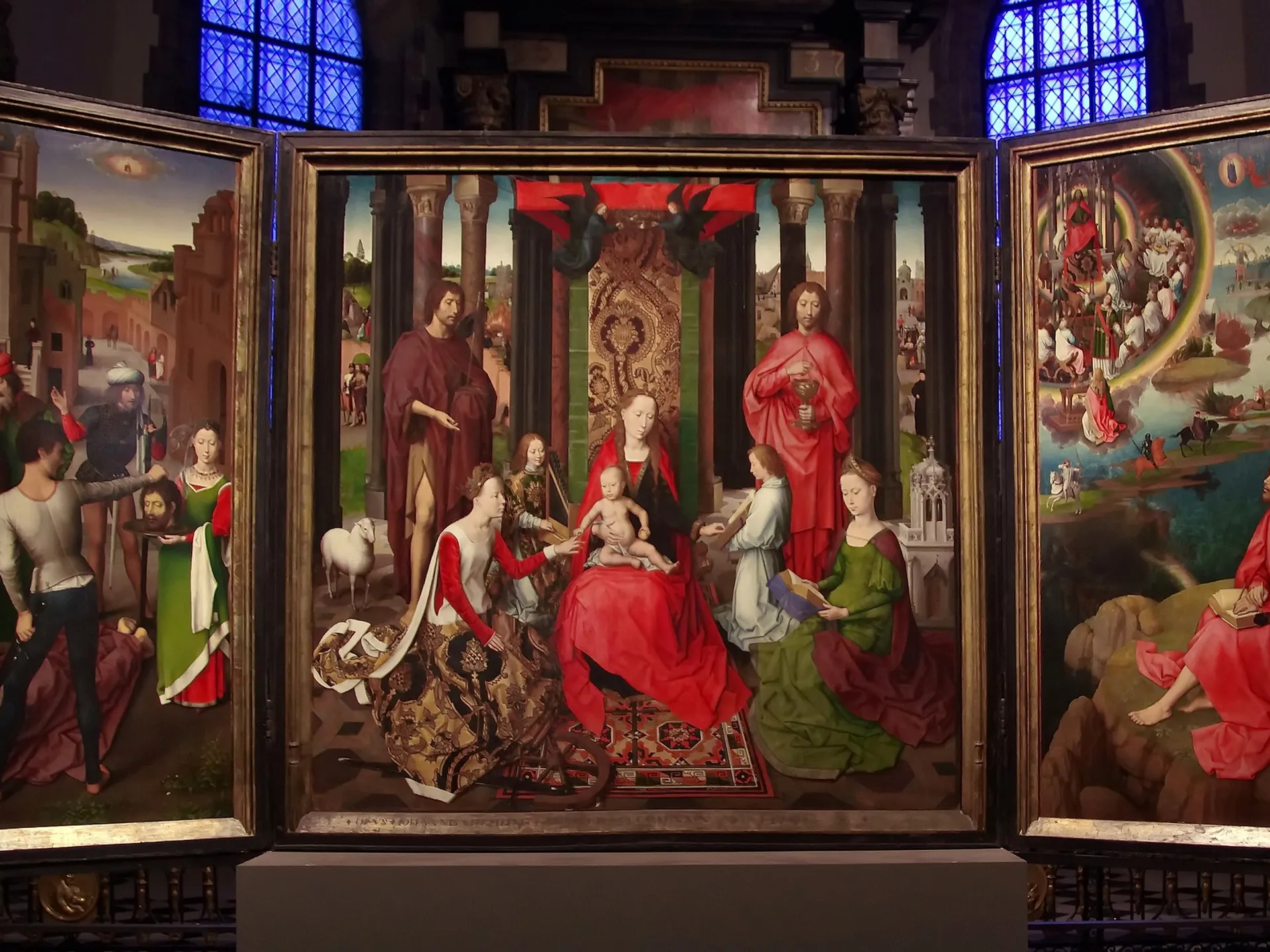 Interior del Museo Memling en Brujas