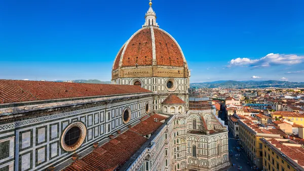 Exterior de la Catedral Santa Maria del Fiore en Florencia.