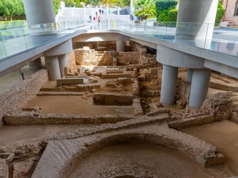 entrada Museo Acropolis Audioguia español