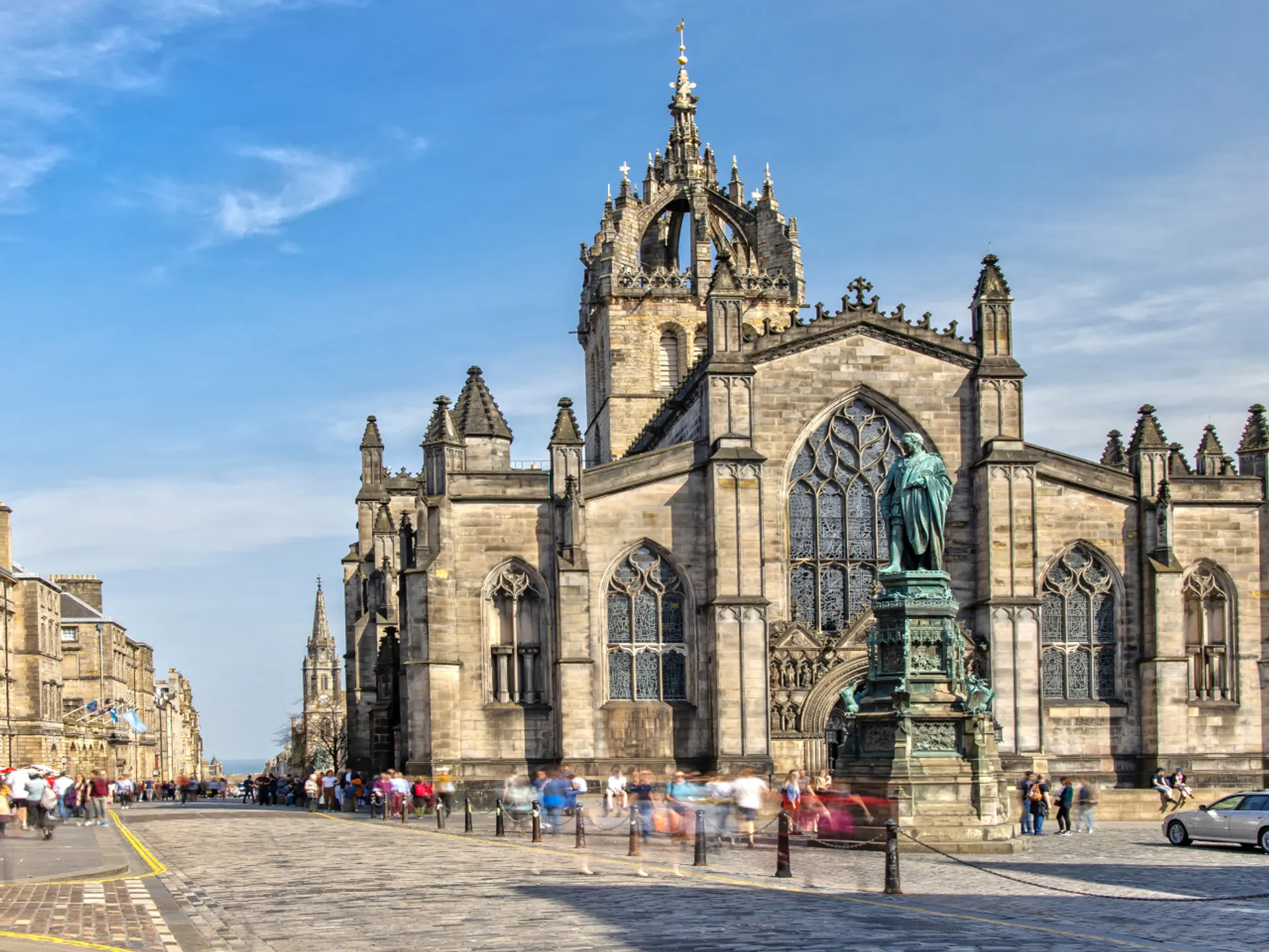 Vista exterior Catedral de Saint Giles - Catedral de Saint Giles - Qué ver en Edimburgo - Guía de Viajes Edimburgo - Buendía Tours