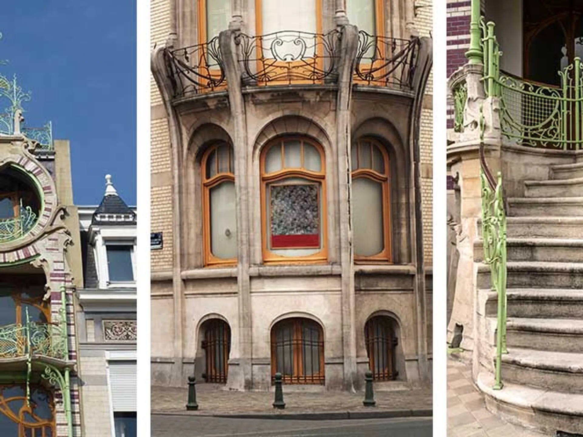 Detalles art nouveau place ambiorix-Que ver en Bruselas-Guía de viaje Buendía Tours