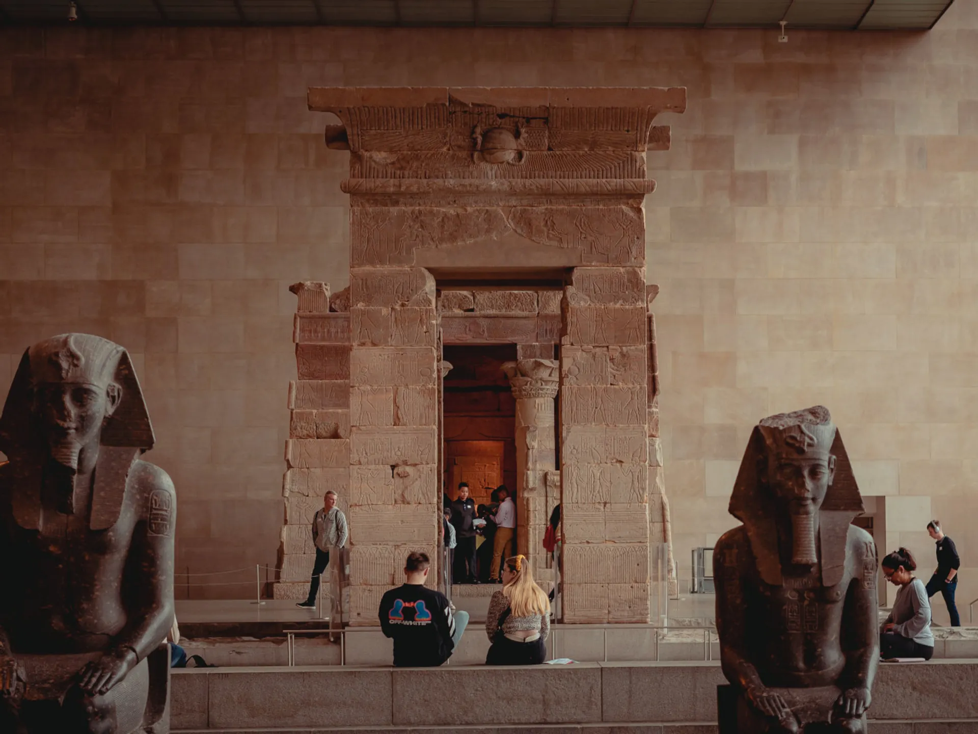 Templo egipcio en el Museo Metropolitano de Arte de Nueva York - Museo Metropolitano de Arte - Museos de Nueva York - Qué ver en Nueva York - Guía de Viajes Nueva York - Buendía Tours