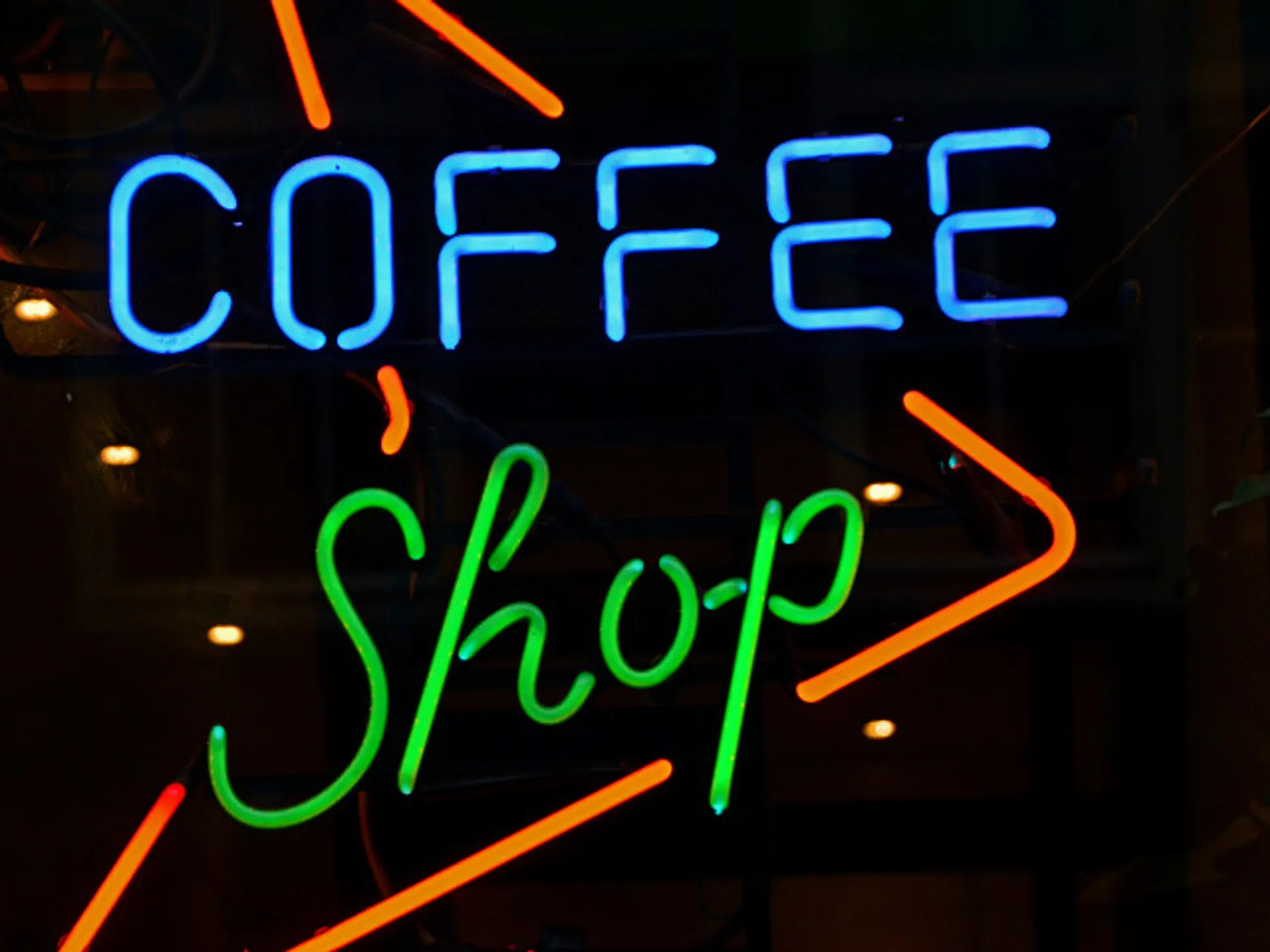 Cartel de un Coffee Shop de Ámsterdam-Blog Buendía Tours 