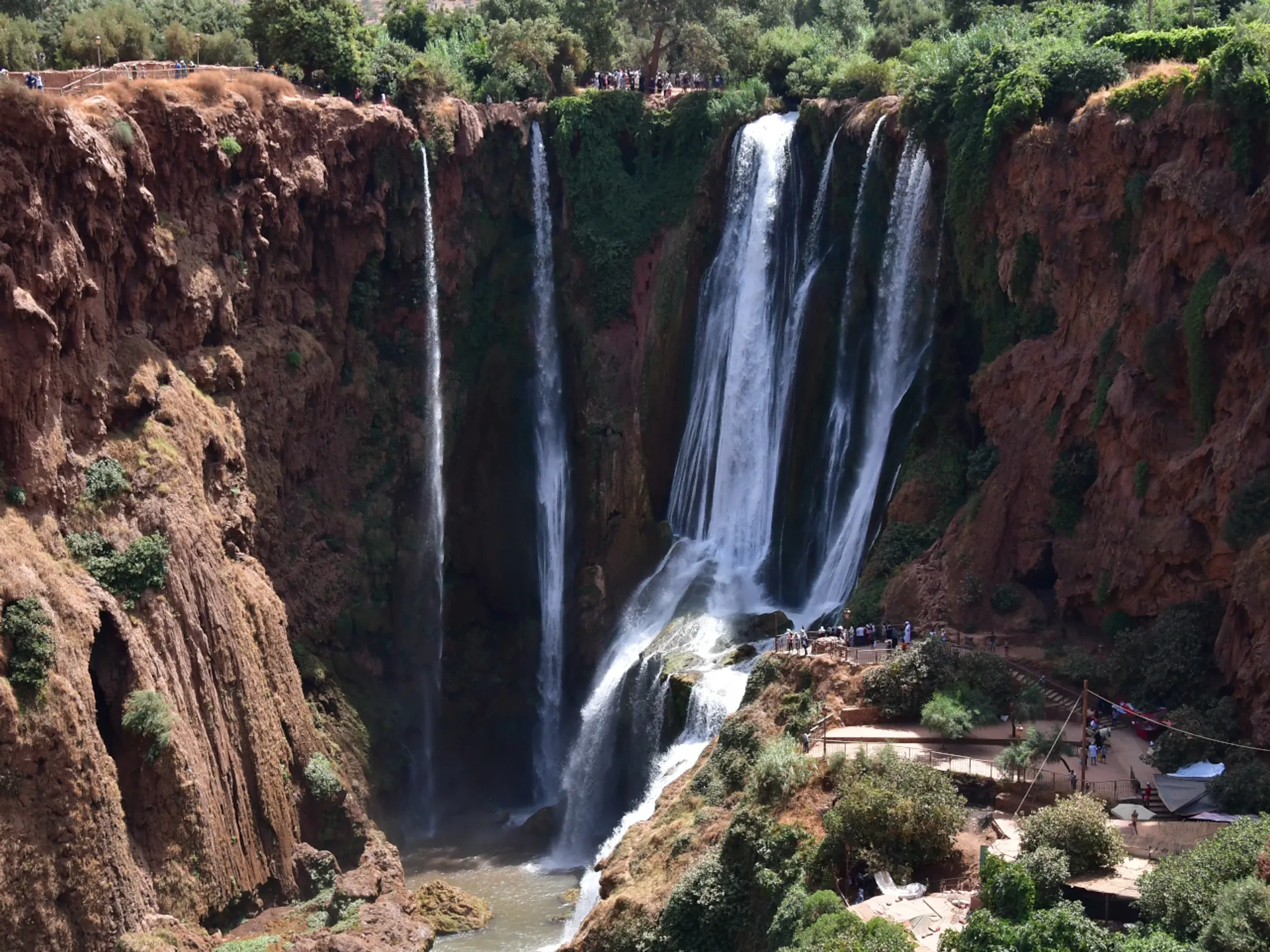 Cascadas Valle Ourika - Los Tres Valles - Alrededores de Marrakech - Qué ver en Marrakech - Guía de Viajes Marrakech - Buendía